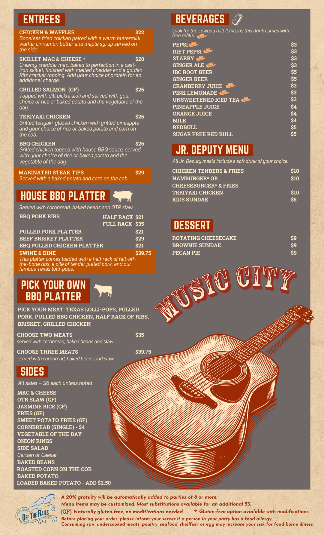 Menu Tracklist Menu